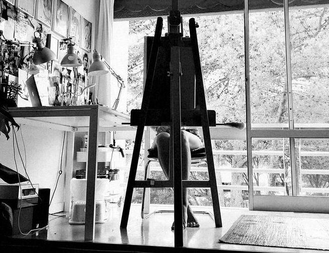 jacqueline de montaigne Artist profile portrait for Because Art Matters