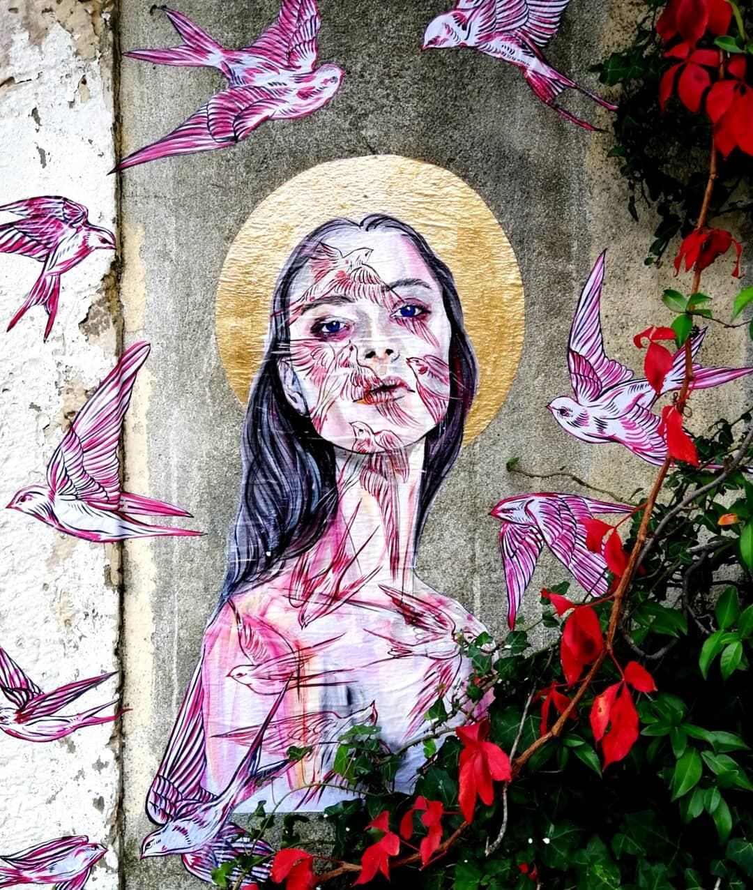 jacqueline de montaigne paste up street art because art matters