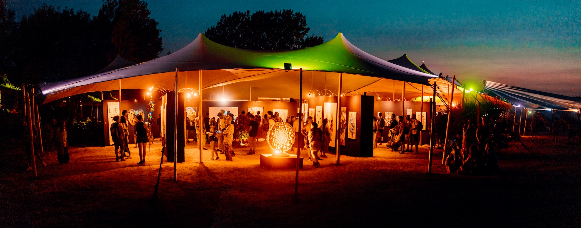 The envisionary art gallery curated by because art matters at boom festival 2023