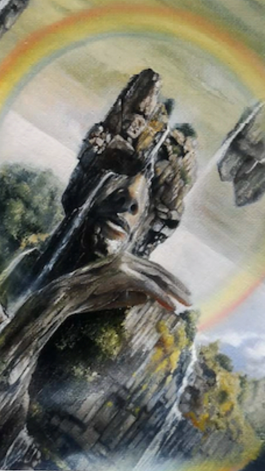 Link to artist profile of Vesod at Because Art Matters.