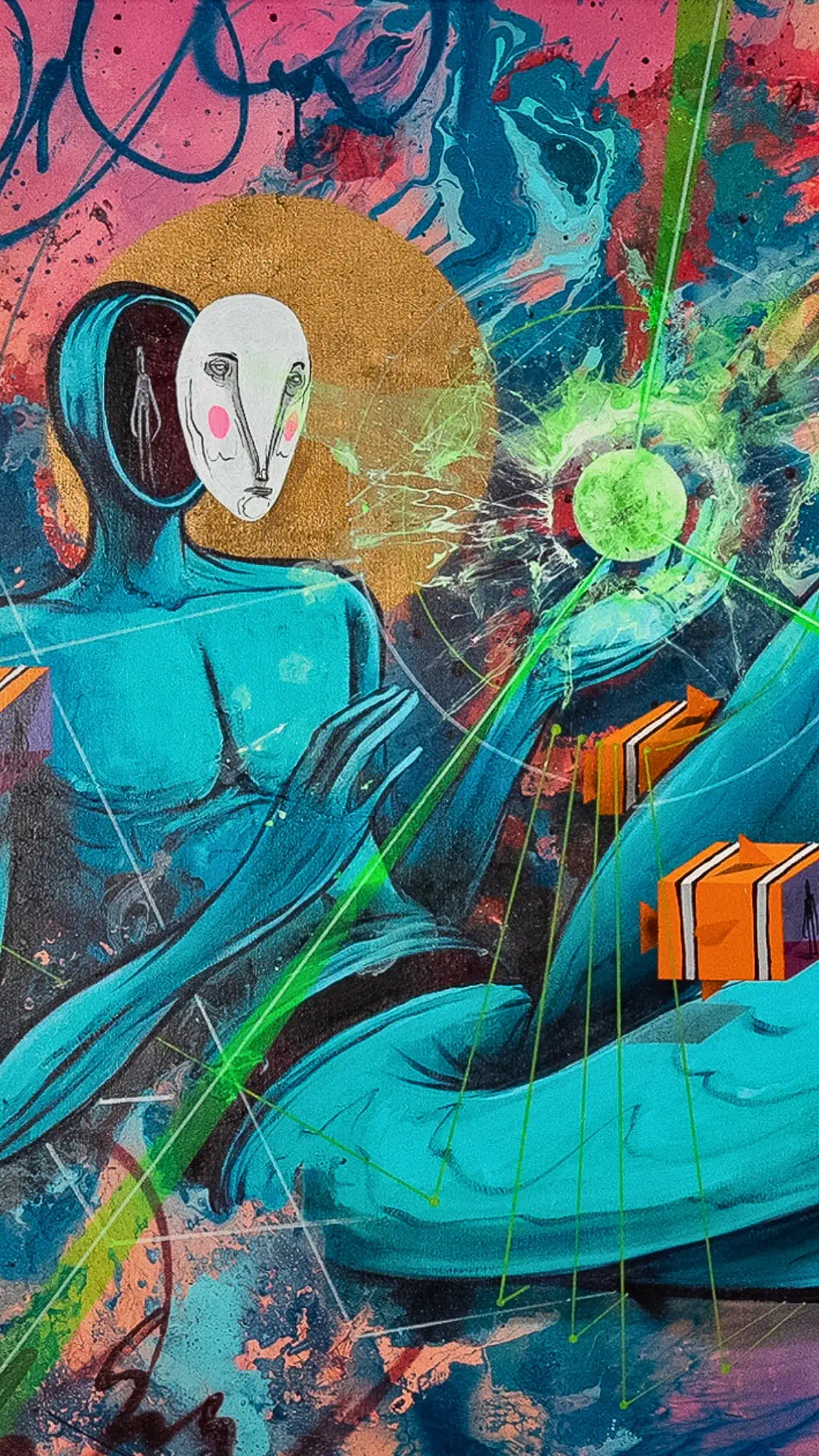 Link to artist profile of ARM Collective at Because Art Matters.