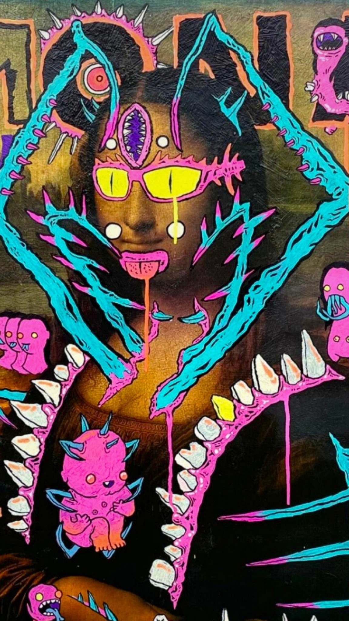 Link to artist profile of Binau at Because Art Matters.
