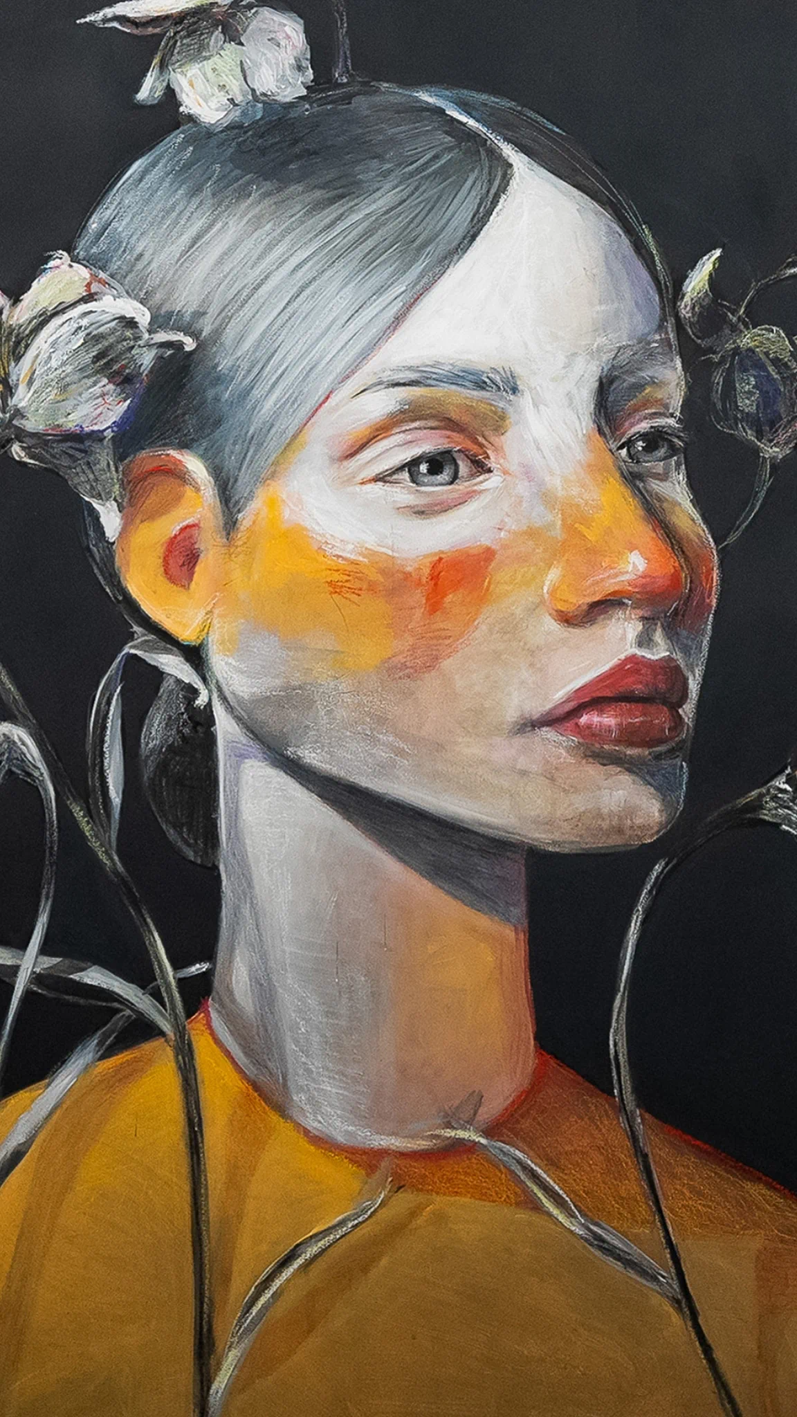 Link to artist profile of Margarida fleming at Because Art Matters.